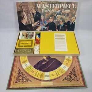 Masterpiece Vintage 1970 Game Art Auction Boardgame by Parker Brothers